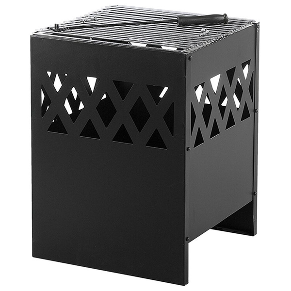 Grill-Feuerstelle SHIGA Metall Schwarz