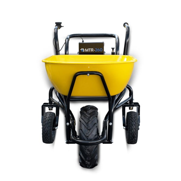 BAMATO MTR-260 Elektrische Schubkarre mit 40V Lithium-Ionen Akku