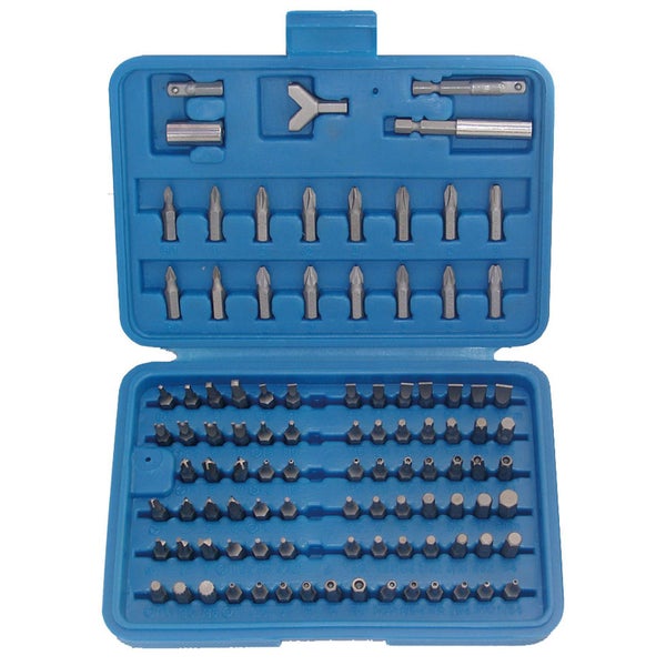 BGS Sicherheits-Bit-Satz Antrieb Außensechskant 6,3 mm (1/4) 100tlg. - 765