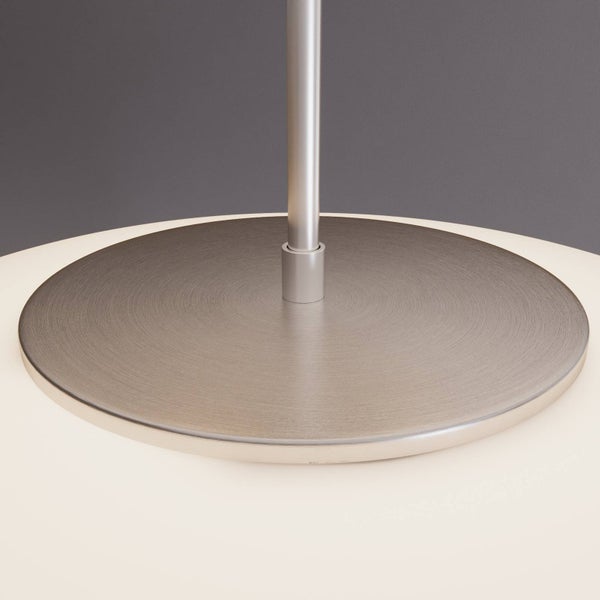 Lindby LED Deckenleuchte Gunda dimmbar (Modern) in Weiß aus Glas (1 flammig, ) - Lampe Deckenlampe Wohnzimmerleuchte