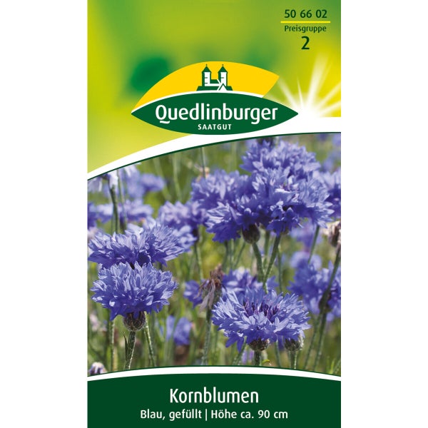 Kornblume Blau gefüllt Samen von Quedlinburger SAATGUT