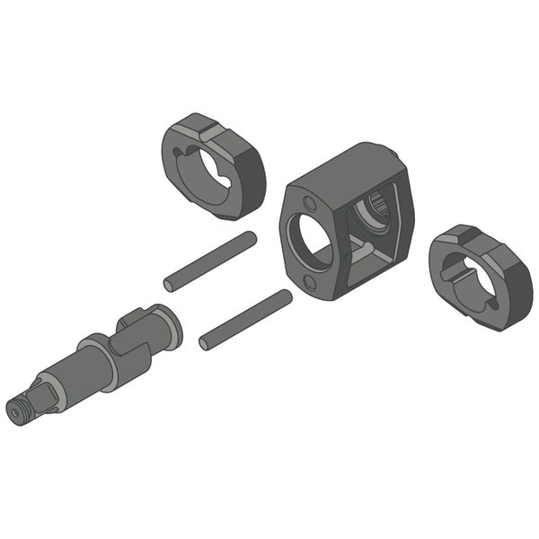 KS TOOLS 1/2 MONSTER Hochleistungs-Druckluft-Winkel-Schlagschrauber 271 Nm - 515.1625