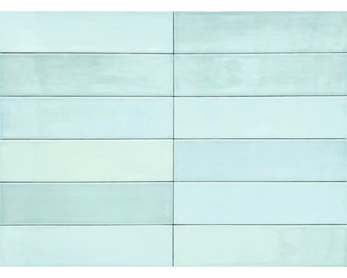 Wandfliese Zellige Mint 7x28cm