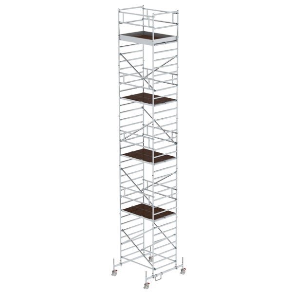 Rollgerüst mit mehreren Plattformen