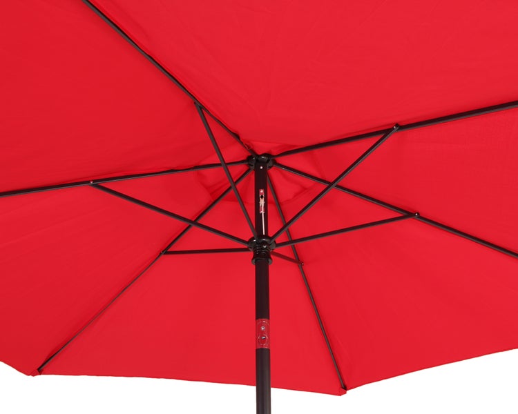 Ondis24 Marktschirm 2,3m Rot, Sonnenschirm