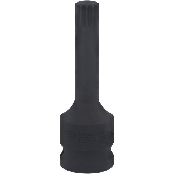 BRILLIANT TOOLS 1/2 Kraft-Bit-Stecknuss XZN M12 - BT022616