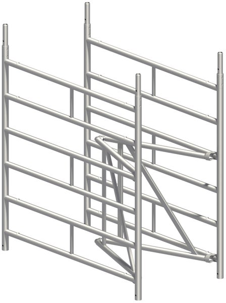 Rechteckiger, hochfloriger Teppich