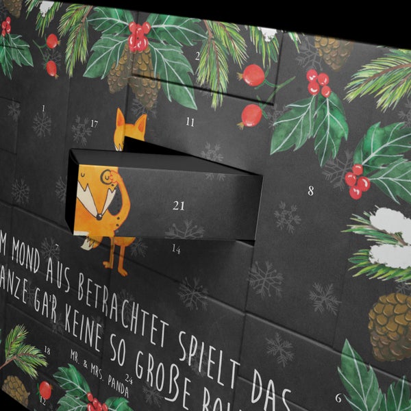 Mr. & Mrs. Panda Befüllbarer Adventskalender Fuchs Lord - Schwarz