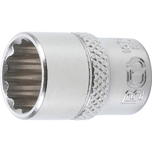 BGS Steckschlüssel-Einsatz Zwölfkant Antrieb Innenvierkant 6,3 mm (1/4) SW 12 mm - 10782