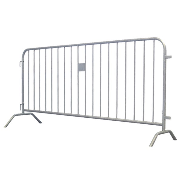 Mobile Gitterabsperrung aus Metall