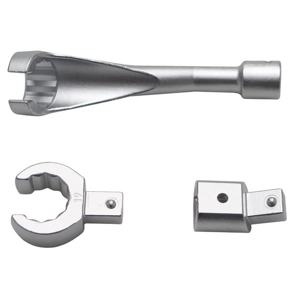 BGS Spezial-Schlüssel für Abgastemperatursensor SW 19 mm für VAG 3tlg. - 8984