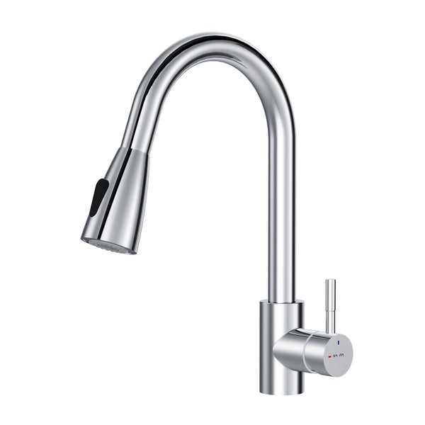 Küchenarmatur mit ausziehbarer Brause