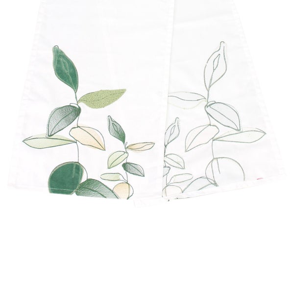 FRANK FLECHTWAREN | Tischläufer Blätter, POLYESTER, 35 x 140 cm