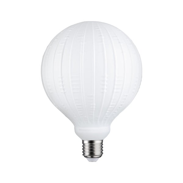 White Lampion Filament 230V LED Globe G125 E27 400lm 4,3W 3000K dimmbar Weiß