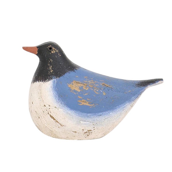 Große blaue Vogelstatue - Batela