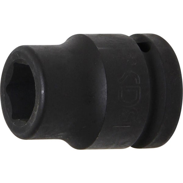 BGS Kraft-Steckschlüssel-Einsatz Sechskant Antrieb Innenvierkant 20 mm (3/4) SW 18 mm - 5618