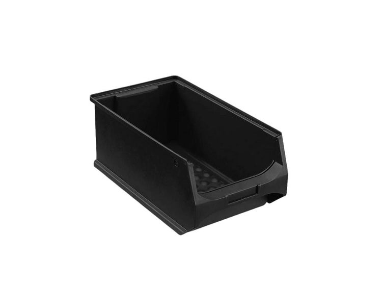 PROREGAL Leitfähige Sichtlagerbox 4.0 HxBxT 15 x 20 x 35 cm 7,2 Liter ESD Sichtlagerbehälter Sichtlagerkasten Sichtlagerkastensortiment Sortierbehälter