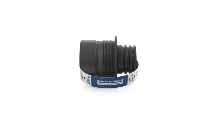 CRASSUS Kombiadapter CKA 75/70 | 50/40, CRA10013, innenliegender Adapter zur Verbindung und Reduzierung zweier Abwasserrohre von unterschiedlichen Außen- bzw. Innendurchmessern