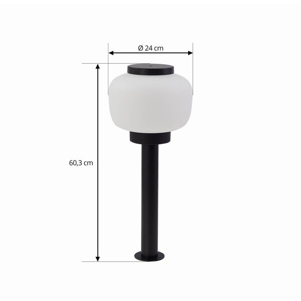 Lindby Orfeas (spritzwassergeschützt (Modern) in Schwarz aus Aluminium (1 flammig, E27)