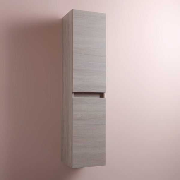 Hängender Badezimmerschrank aus Holz mit Schublade zur Aufbewahrung von Badutensilien