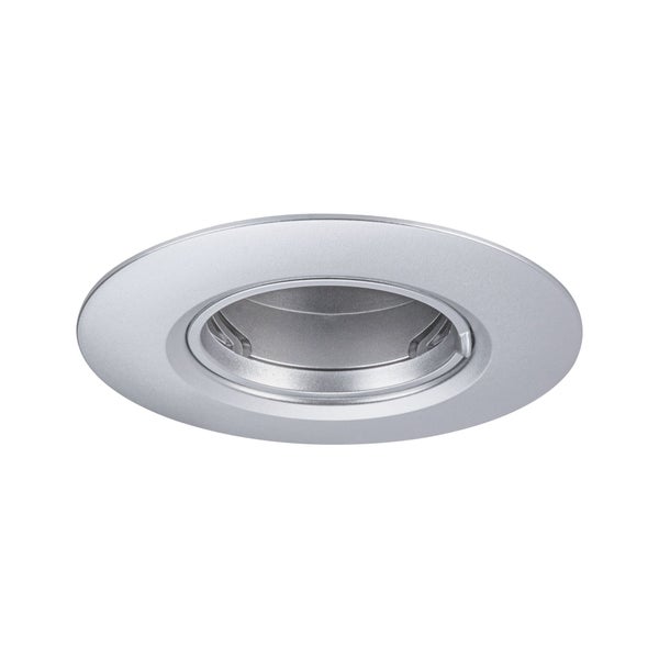 Einbauleuchte 10er-Set starr rund 90mm GU10 max. 10x10W 230V dimmbar Chrom matt