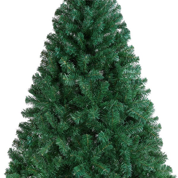 Yaheetech 183cm Künstlicher Weihnachtsbaum mit Spitzen , Grün