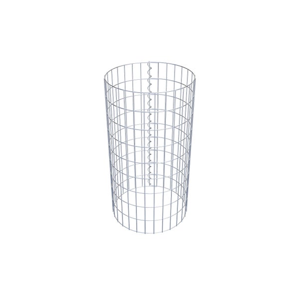 Gabionensäule Durchmesser 47 cm, MW 5 x 10 cm rund - Höhe: 0,90 m