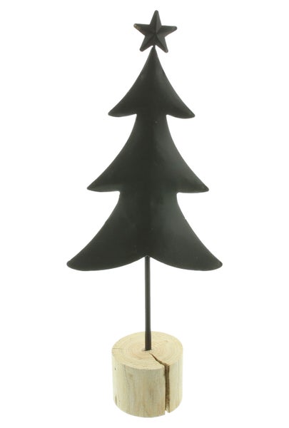 FRANK FLECHTWAREN | Tanne Goldstern, METALL, HOLZ, 12 x 6 x 31 cm