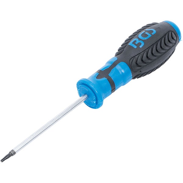 BGS Schraubendreher T-Profil (für Torx) mit Bohrung T8 Klingenlänge 80 mm - 7849-T8