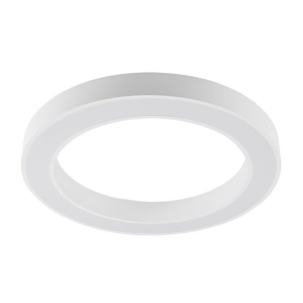 Runde weiße LED-Deckenleuchte in Ringform