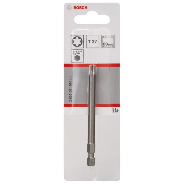 Bosch Torx Bit T27, 89 mm lang