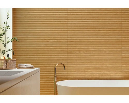 Wandfliese Granier honey 3D 33,3x100 cm rektifiziert