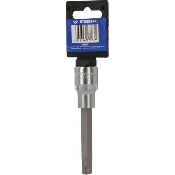BRILLIANT TOOLS 1/2 Vielzahn-Bit-Stecknuss 100 mm lang M10 - BT022944