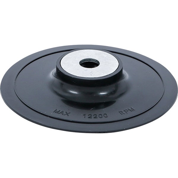 Schleifteller mit maximal 12200 Umdrehungen pro Minute
