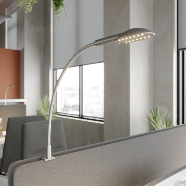 PRIOS LED Apolonia (Modern) in Alu aus Aluminium (1 flammig, ) Wohnzimmerleuchte