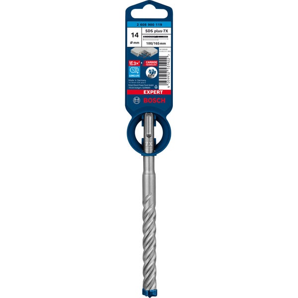 Bosch Expert SDS plus-7X Hammerbohrer 14 x 100 x 165 mm - 2608900119