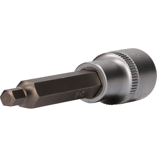 BRILLIANT TOOLS 1/2 Innensechskant Bit-Stecknuss 100 mm lang 6 mm - BT022871