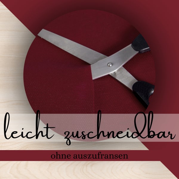 Sensalux light Tischdeckenrolle, bordeaux, 1,10m x 25m