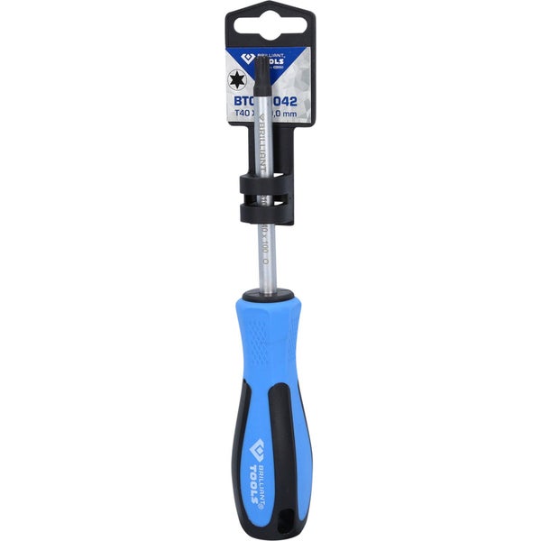 BRILLIANT TOOLS Schraubendreher TORX T40 x 100 mm - BT031042