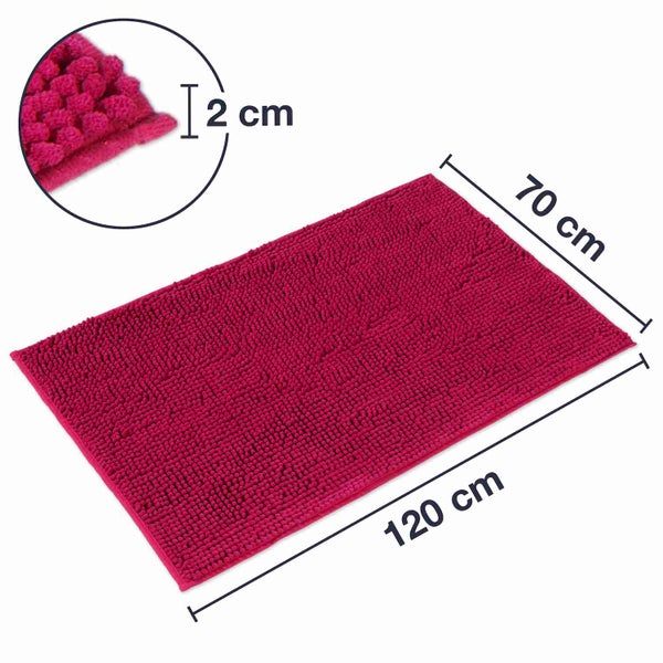 1 St. Badematte PARIS Pink 70 x 120 cm