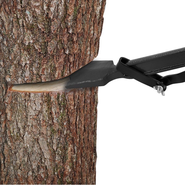 ECD Germany Fällheber mit Wendehaken, 75 cm, aus Stahl hochfest, gummierter Handgriff, geschmiedeter Kantheber, max. Belastung 500 kg, Stammwender Stammheber Handhebehaken Wendehilfe Fällhilfe Forst