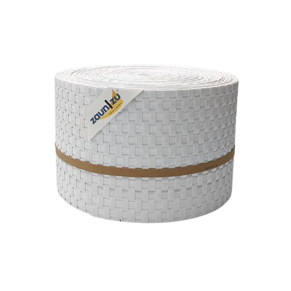 Rolle Sichtschutzstreifen aus Kunststoff mit Flechtstruktur