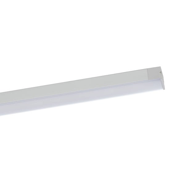 PRIOS LED Unterschrankleuchten (Unterbauleuchte) Esbena dimmbar mit Bewegungsmelder (Modern) in Alu (1 flammig, ) Wohnzimmerleuchte