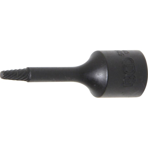 BGS Spiral-Profil-Steckschlüssel-Einsatz / Schraubenausdreher Antrieb Innenvierkant 10 mm (3/8) 3 mm - 5281-3