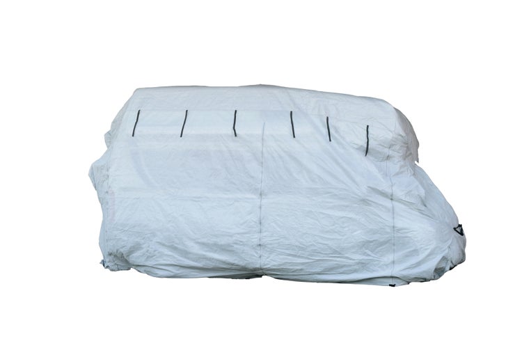 GreenYard® Wohnmobil Schutzhülle Größe L 730 x 235 x 275 cm Schutzhaube Ganzgarage Garage Abdeckplane Campingmobil