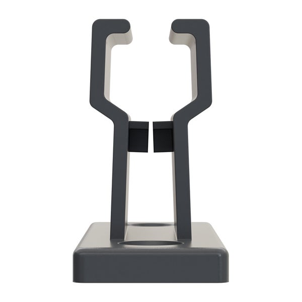Geiger Kurbelhalter | für 12-17 mm Kurbeln | Wandabstand 25 mm | Kunststoff | schwarz