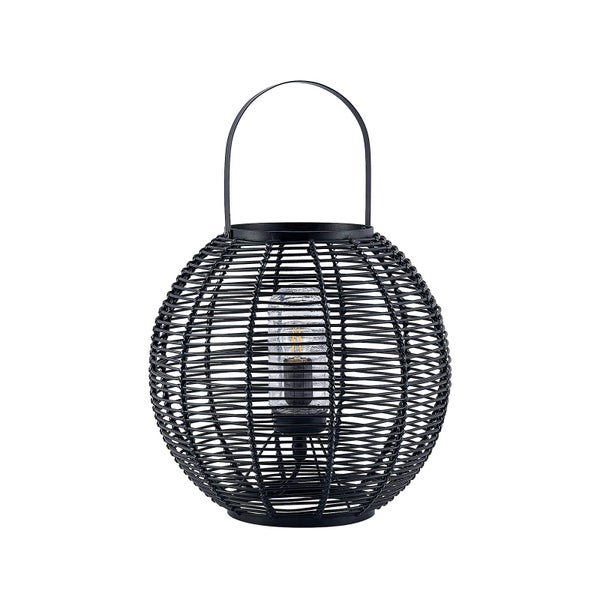 Arcchio Feysal (spritzwassergeschützt (Modern) in Schwarz aus Metall (1 flammig, E27)
