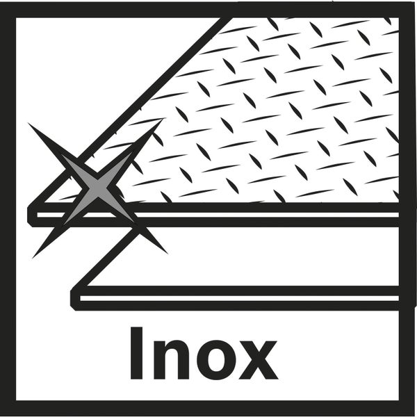 Inox Symbol: Edelstahl