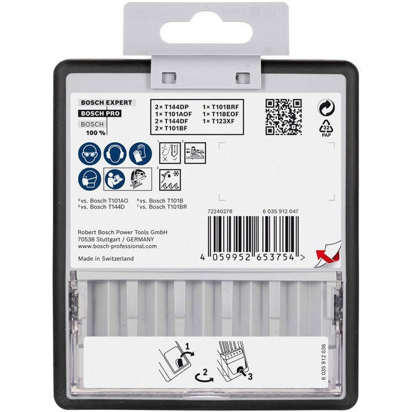 Bosch Stichsägeblatt-Set in Verpackung