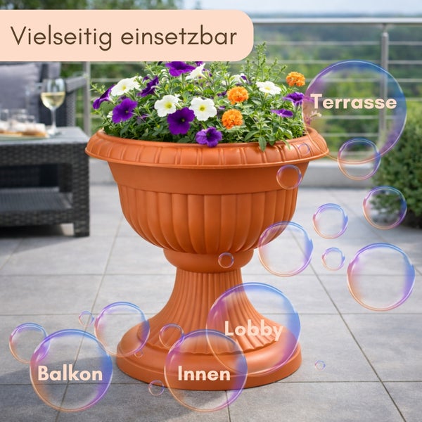 Baugrube mit Abdichtung und Drainage